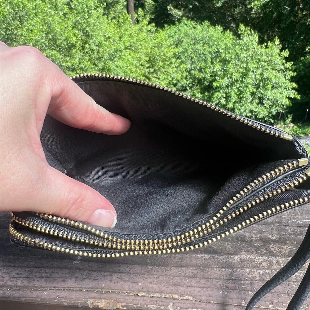 Coach double zip